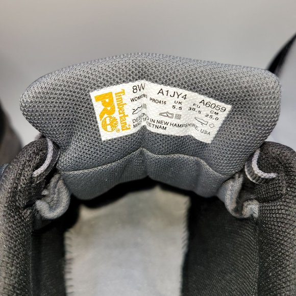 TIMBERLAND PRO POWERTRAIN SPORT ALLOY WORK SNEAKER Women's A1JY4 US Size 8W - Picture 6 of 6
